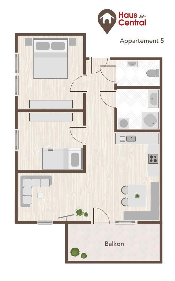 Haus Central Lofer Ngoại thất bức ảnh