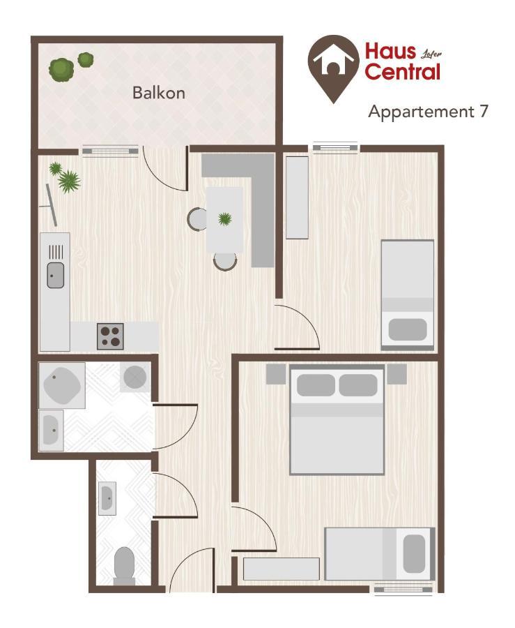 Haus Central Lofer Ngoại thất bức ảnh